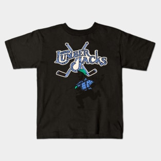 Cleveland Lumberjacks Hockey Team Kids T-Shirt